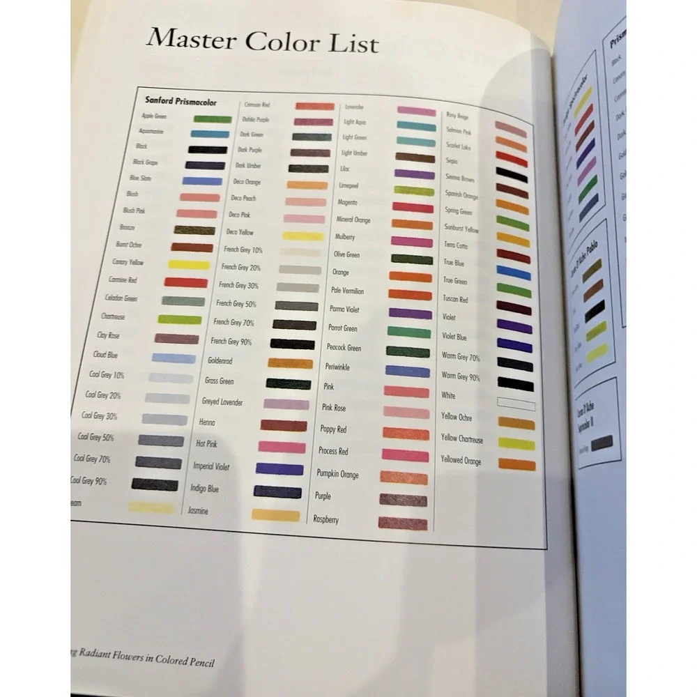 Creating Radiant Flowers In Colored Pencil by Gary Green Signed By Author Demos